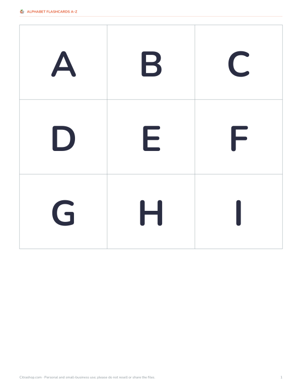 Preview of Uppercase Letter Matching Cards